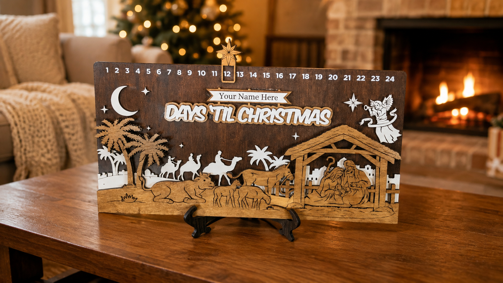 Christmas Countdown - Nativity Scene